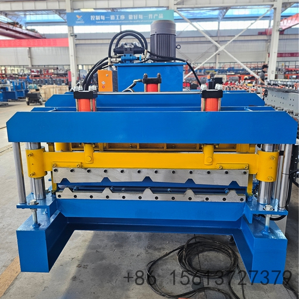 Fully automatic glazed steel tile manufacturing equipment