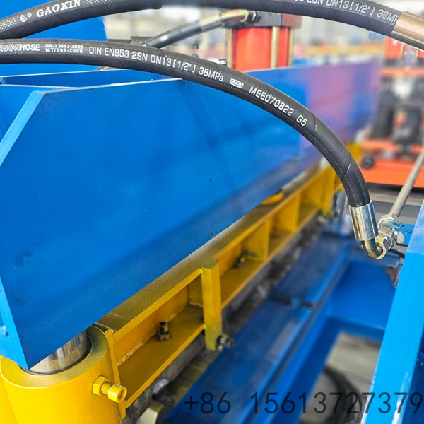 Heavy-duty glazed metal roof tile roll forming system