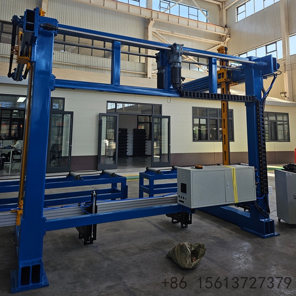 Metal roofing sheet auto stacker with PLC control panel