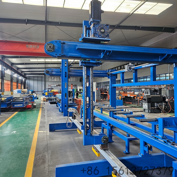 Smart auto palletizer machine for metal roofing roll forming line