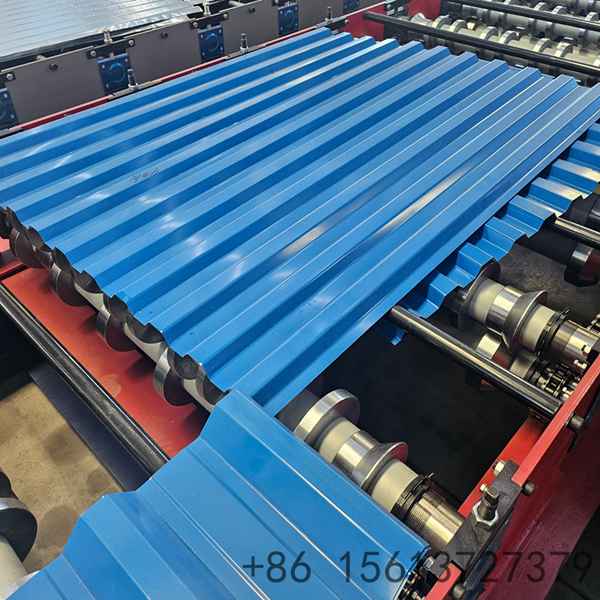 Máquinas perfiladeiras de telhas trapezoidais automáticas