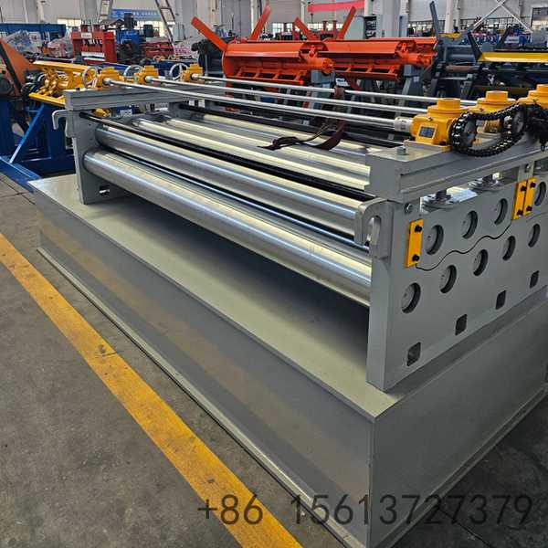Steel Coil Leveling Machine production line overview.