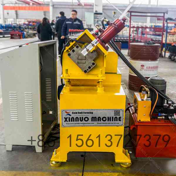 PLC controlled drywall steel stud and track making machine