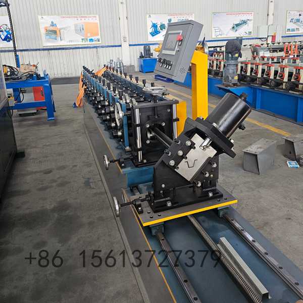 Industrial omega profile light steel keel roll forming machine for metal framing