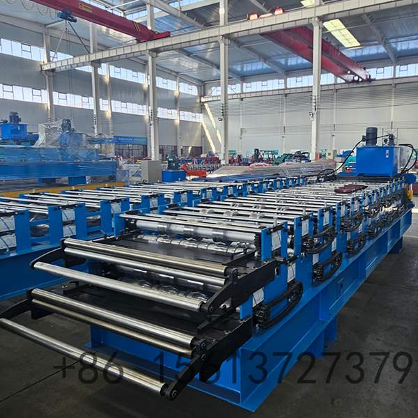 High-speed double layer roof sheet making machine