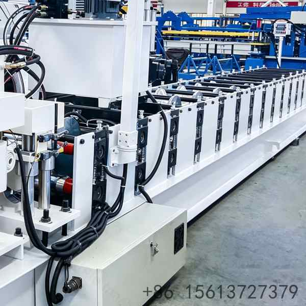 Heavy-duty glazed roof ridge cap making equipment production line