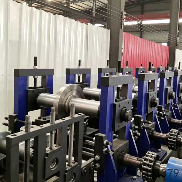 Advanced PV support bracket roll former in factory