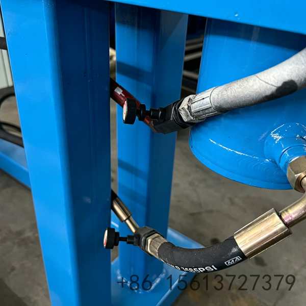 Advanced ridge tile roll forming machine in factory