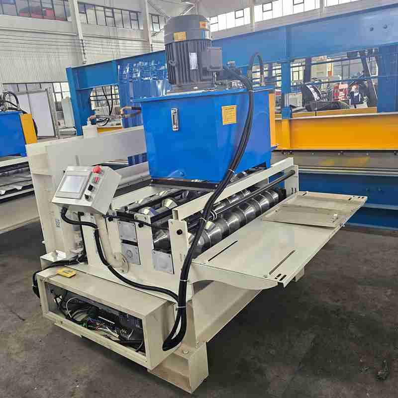 Heavy-duty welded steel frame structure of the arch curving machine ensuring maximum stability during operation