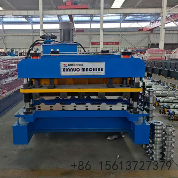 Máquina de conformação de telhas XINNUO MACHINE para produção de perfis metálicos ondulados