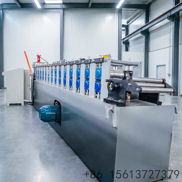 Automatic shutter door forming machine designed for continuous and efficient rolling shutter panel production