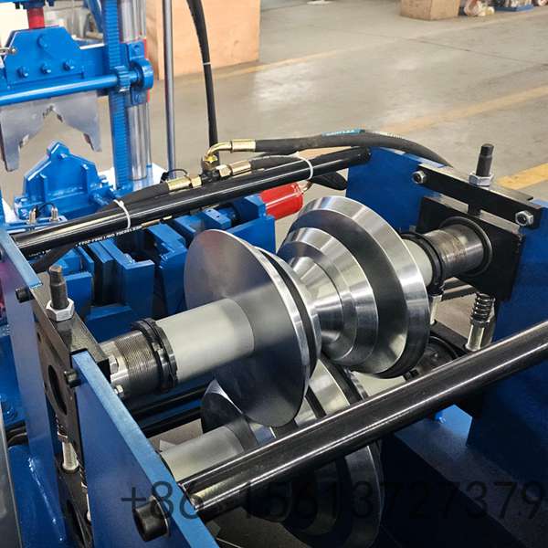 Finished color steel metal ridge cap sheets produced by the high-precision roll forming equipment