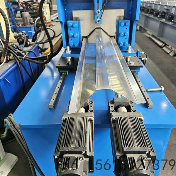 Finished metal ridge cap tiles produced by the high-precision roll forming equipment
