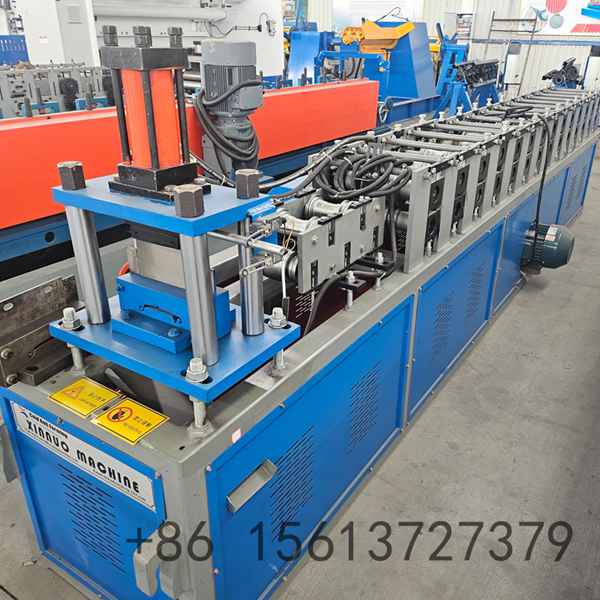 Automatic shutter door forming machine designed for continuous and efficient rolling shutter panel production
