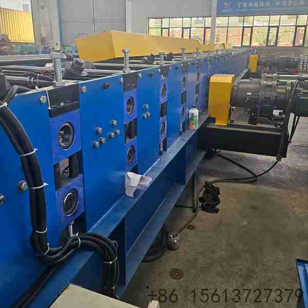 Heavy-duty welded steel frame structure of the custom machine ensuring maximum stability during high-speed operation