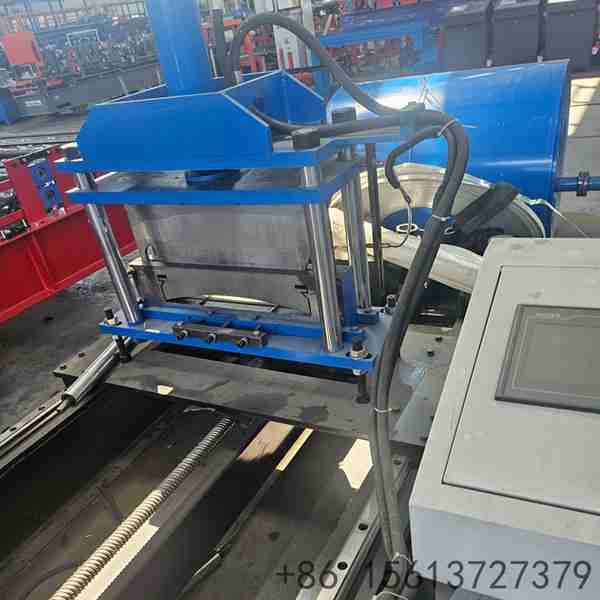 Custom standing seam roll forming machine designed to produce bespoke concealed fastener metal roof panels