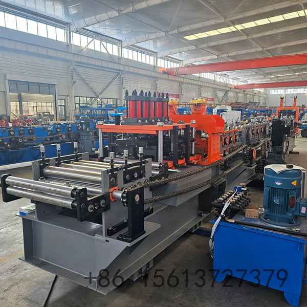 Finished galvanized C and Z purlins produced by the high-speed automatic roll forming equipment