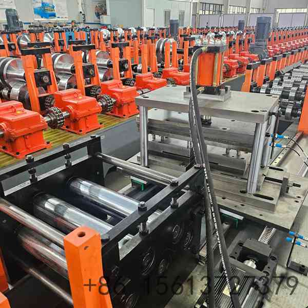High-grade 45# steel rollers with hard chrome plating for extended service life and consistent forming quality
