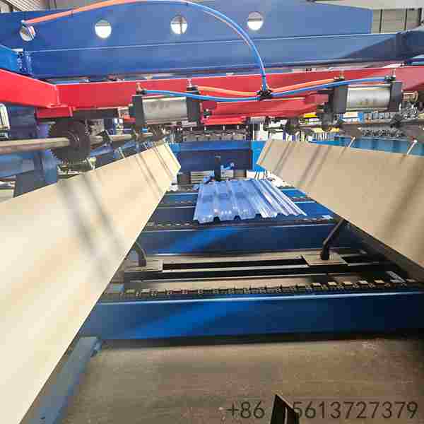 Finished galvanized steel warehouse rack uprights produced by the high-precision roll forming equipment