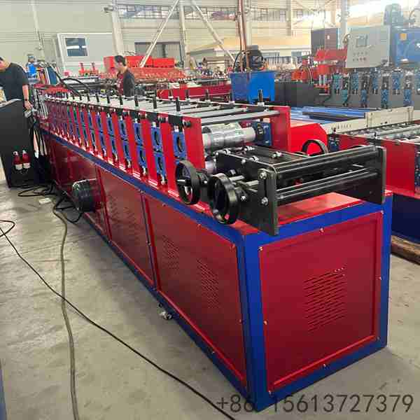 Finished galvanized rolling shutter door panels produced by the high-precision roll forming equipment