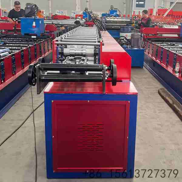 Heavy-duty welded steel frame structure of the shutter door machine ensuring maximum stability during high-speed operation
