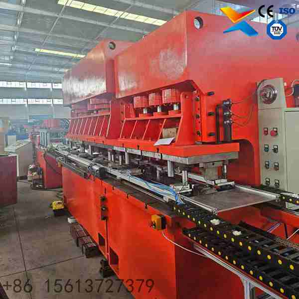 Precision CNC roll forming machine for modular distribution board rails.