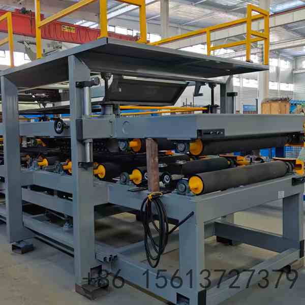 Advanced EPS foam core feeding system working seamlessly with the EPS sandwich panel production line