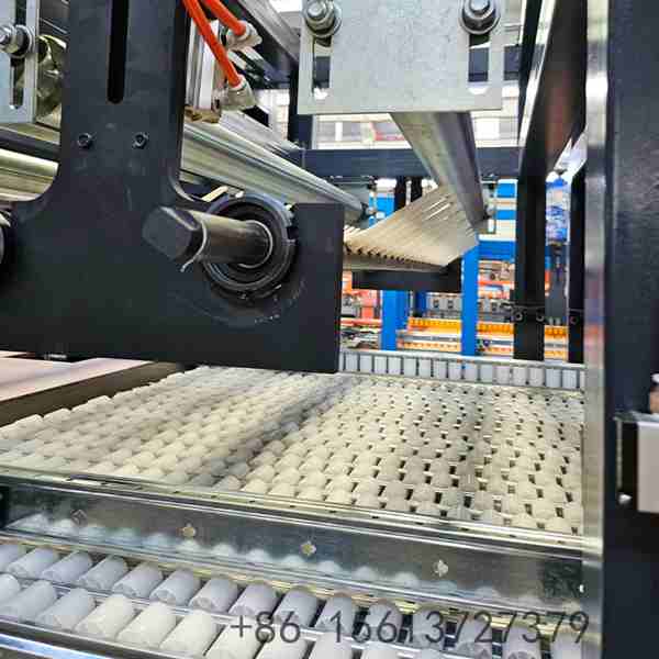 Precision roll forming station with multiple roller stations ensuring accurate steel sheet profile shaping