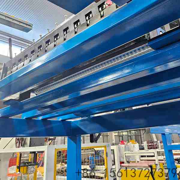 Precision roll forming station with multiple roller stations ensuring accurate Z-Lock seam profile shaping