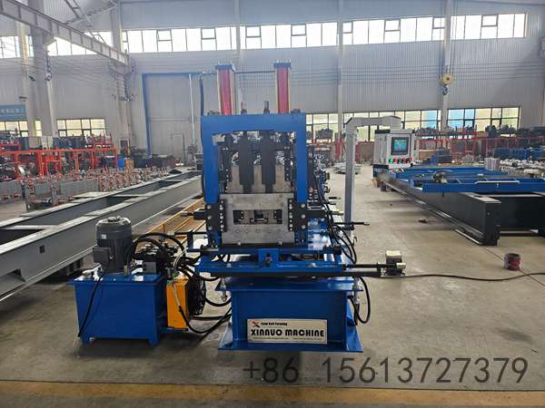 High-grade 45# forged steel rollers with hard chrome plating for extended service life and consistent structural forming quality