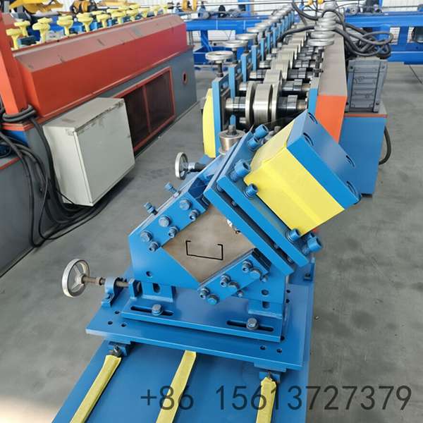  Heavy-duty U Channel Profile Making Machine using high-tensile galvanized steel rollers to manufacture sturdy suspended ceiling framework components.