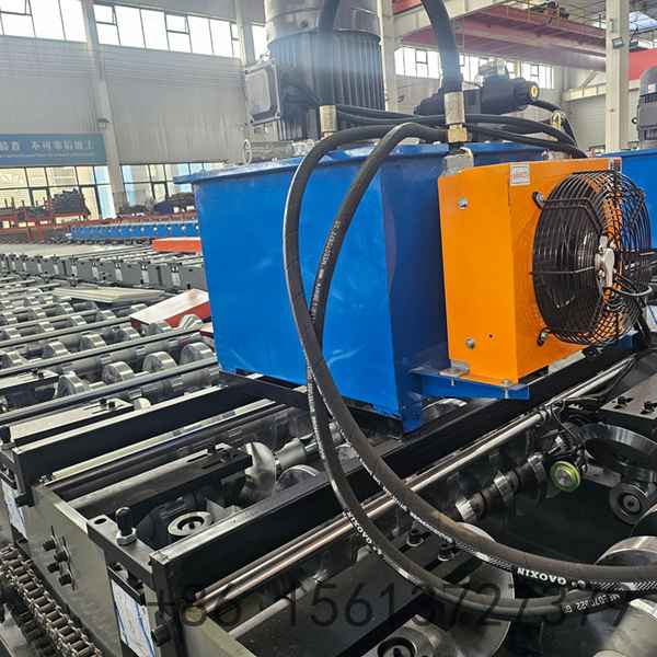 686 IBR roll forming machine engineered for high-volume production of trapezoidal steel roofing panels