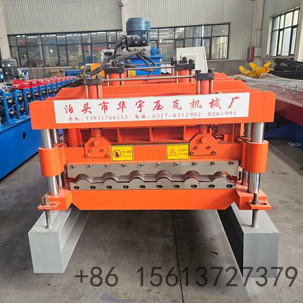 Bamboo glazed roll forming machine engineered for manufacturing high-quality metal roof tiles