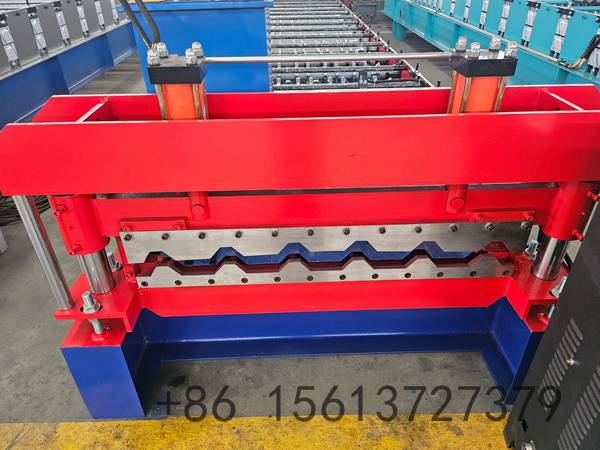 IBR roof tile trapezoidal sheet roll forming machine engineered for high-volume metal roofing panel production