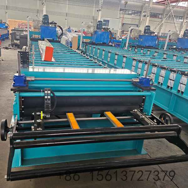 Reinforced steel base frame providing exceptional stability during continuous TP40 IBR sheeting operation
