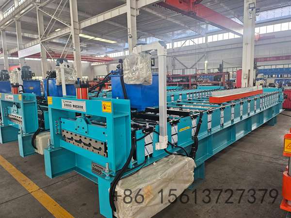 TP40 IBR roof sheeting machine engineered for high-volume production of trapezoidal steel roofing panels