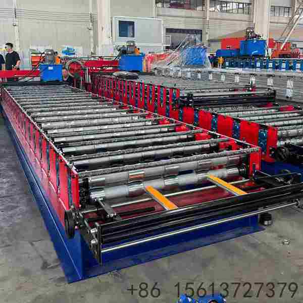 Premium 45# forged steel rollers with hard chrome plating ensuring wear resistance and smooth panel surfaces