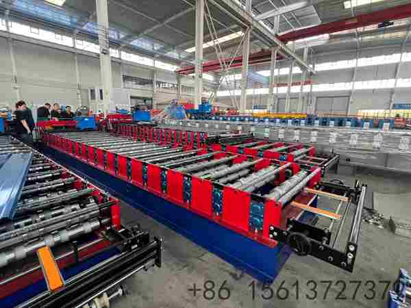 Automatic 1000 IBR panel roll forming machine engineered for high-volume trapezoidal steel roofing production