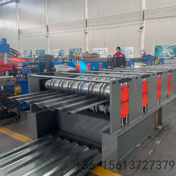Reinforced steel base frame providing exceptional stability during continuous heavy-duty panel forming