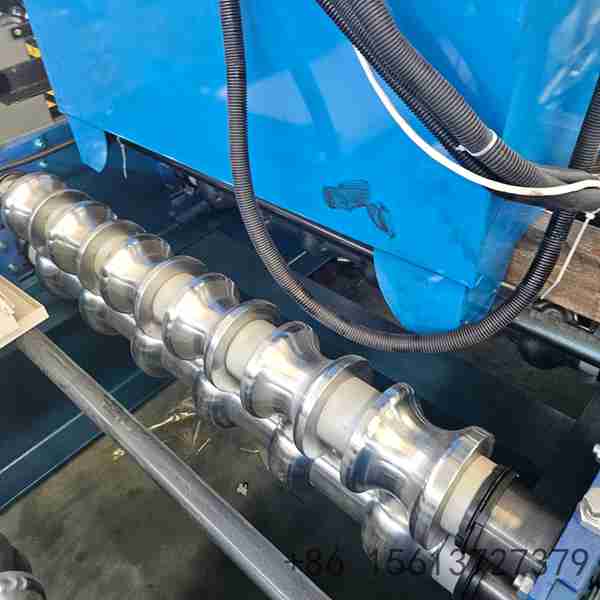 precision-roll-forming-stations-for-glazed-steel-tiles-with-hard-chrome-plated-rollers