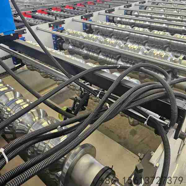 precision-roll-forming-stations-for-antique-tiles-with-hard-chrome-plated-rollers-for-impeccable-surface-finish
