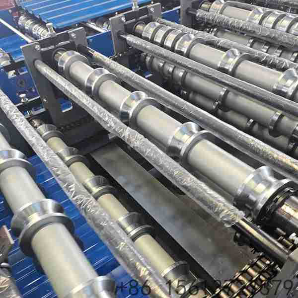 precision-roll-forming-stations-for-double-layer-trapezoidal-sheets-with-hard-chrome-plated-rollers