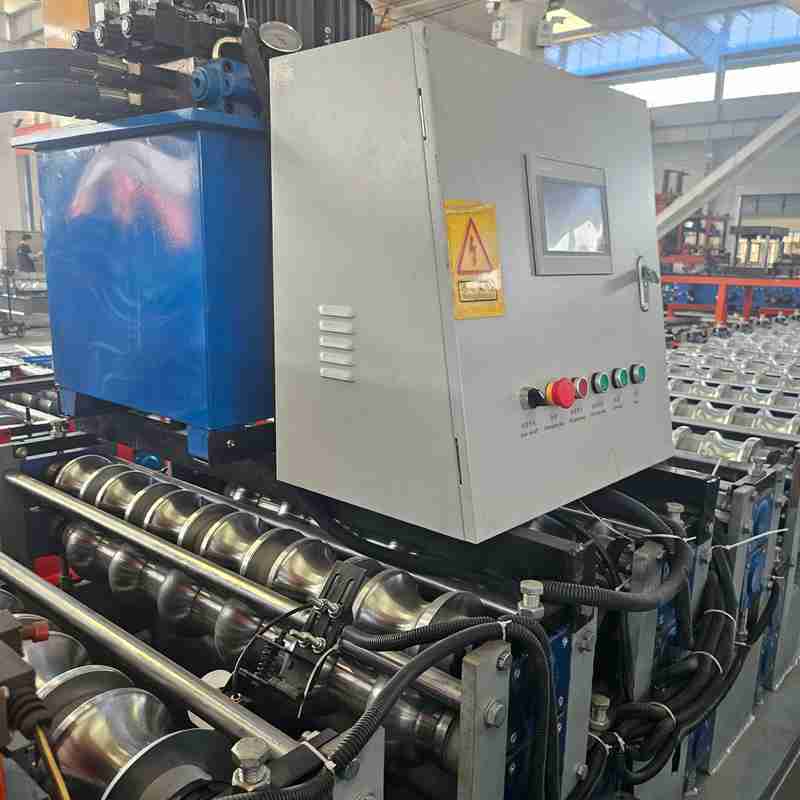 hydraulic-decoiler-system-for-color-coated-steel-coils-with-precise-tension-control-and-smooth-feeding