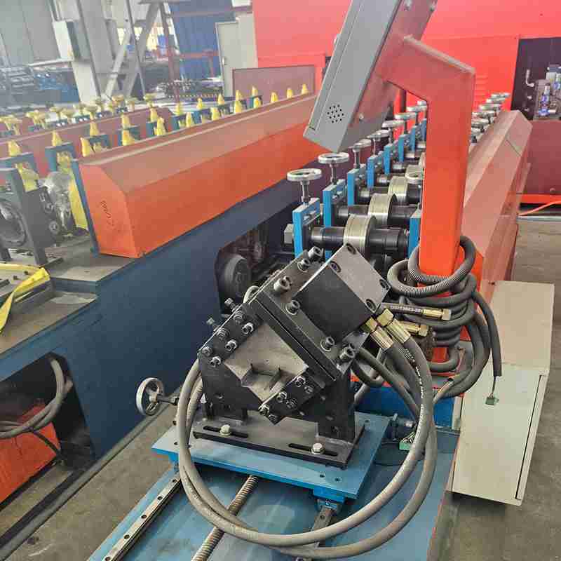 precision-roll-forming-stations-for-c-studs-with-hard-chrome-plated-rollers-for-impeccable-finish
