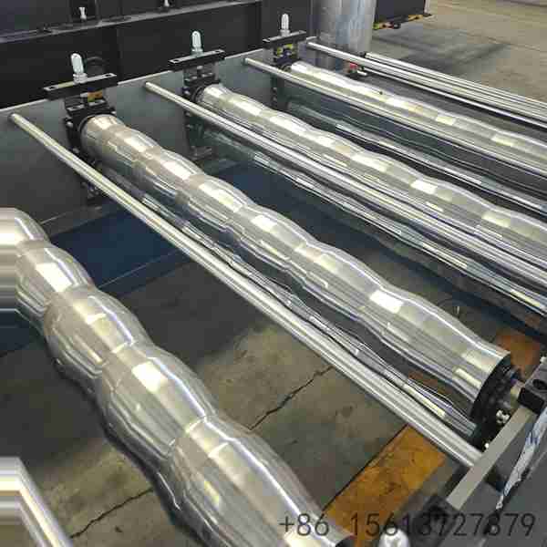 premium-chrome-plated-steel-rollers-for-arc-and-glazed-tile-forming-without-scratching