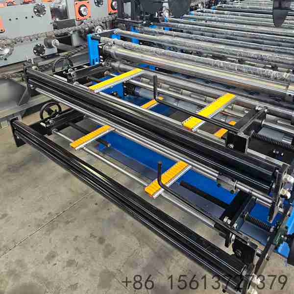 Heavy-duty-steel-base-frame-of-double-layer-roll-former-designed-for-industrial-production-stability