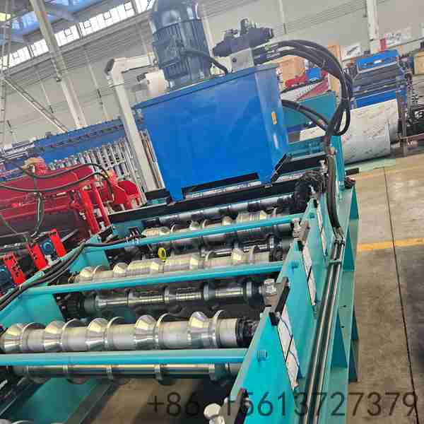 Heavy-duty-architectural-roofing-machine-base-built-on-reinforced-H-beam-steel-for-maximum-stability