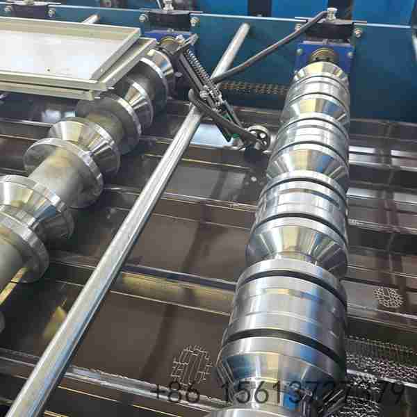 Precision-820-trapezoidal-glazed-tile-forming-machine-for-architectural-quality-roofing-production