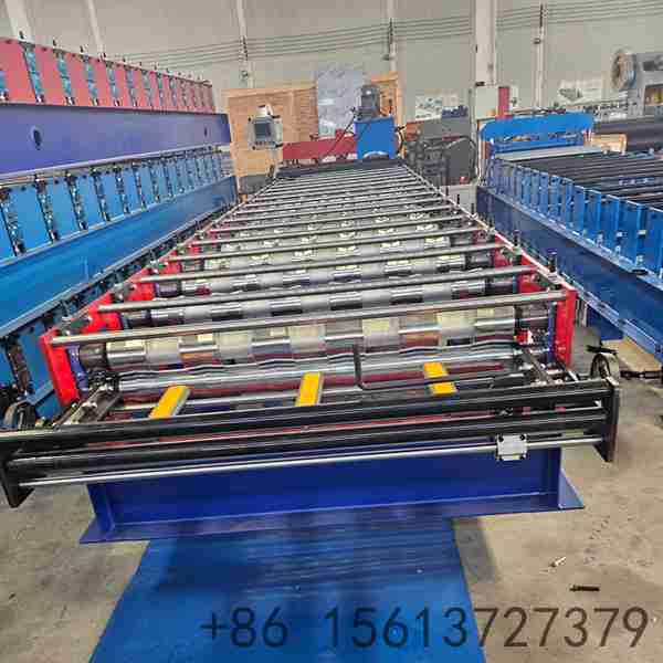 Durable-cost-effective-820-roll-former-base-built-on-reinforced-H-beam-steel-for-stable-operation