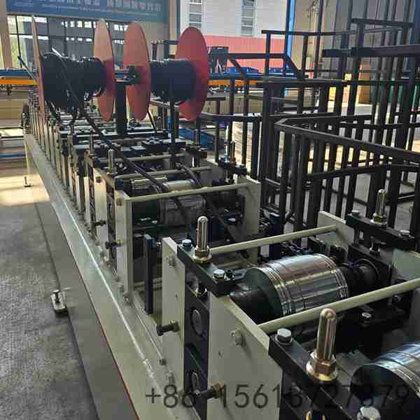 Heavy-duty-solar-mounting-bracket-roll-former-base-built-on-reinforced-H-beam-steel-for-stability